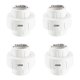 thumbnail image 3 of 4Pcs Equal Coupling Water Pipe Straight Connector Aquarium Fish Tank Tube Joint Garden Irrigation Water Pipe Fittings Multicolor, 3 of 4