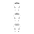 thumbnail image 2 of maskred 1/2/3/5 2021 New Fake Nose Ring Alloy Nose Hoop Septum Rings For Metal color 3PCS, 2 of 6