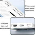 thumbnail image 4 of Magnetic Cooling Case for Samsung Galaxy S24 Ultra (Not S24), Hard PC Slim Cellular Hole Heat Dissipation Mesh Breathable Hollow Honeycomb Case for Samsung Galaxy S24 Ultra SR-White, 4 of 16