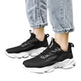 thumbnail image 3 of NOKIO Women's Walking Shoes Slip On Non Slip Running Tennis Breathable Lightweight Comfortable Athletic Gym Workout Sneakers Leisure Women's Lace Up Travel Soft Sole Comfortable Shoes, 3 of 7