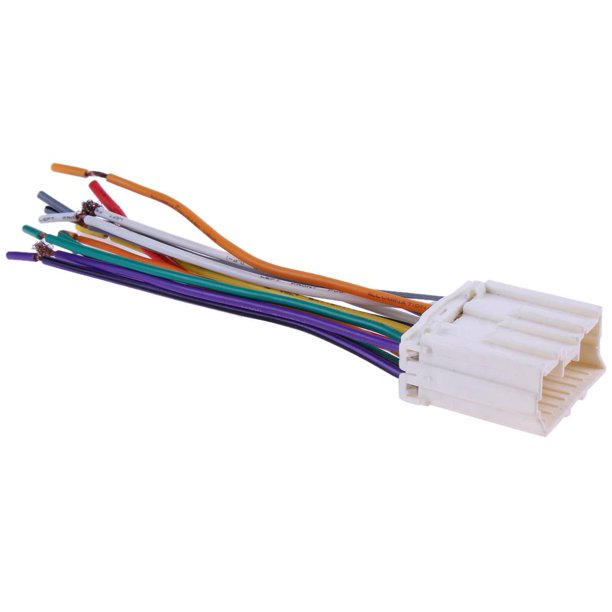 Arnés de cableado para reproductor de CD estéreo de coche, enchufe de cable de Radio para Mitsubishi JOYEAR Likrtyny Accesorios para autos y motos