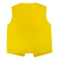 thumbnail image 4 of TOPTIE Kid Volunteer No-Button Child Vest Waistcoat Party Vests 5 Packs-Yellow-L, 4 of 5