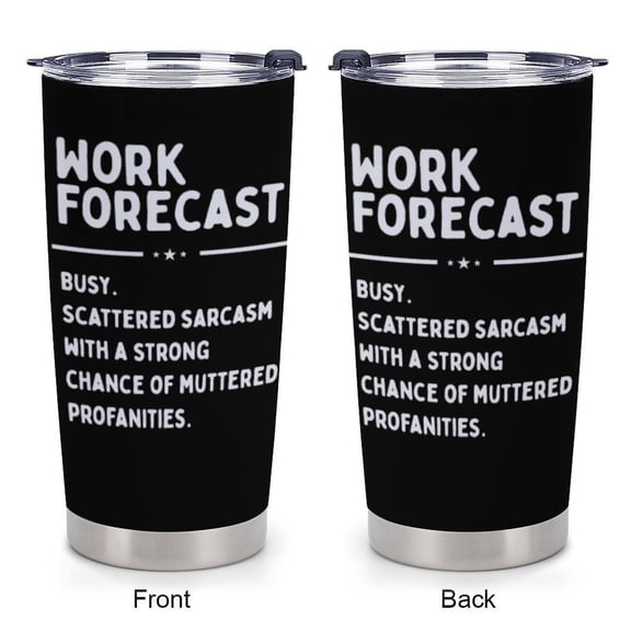 Gift for Coworkers, Boss- 20 Oz Insulated Tumbler, Funny Office White Elephant Gifts Gag Gifts for Adults Men Women