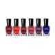 thumbnail image 1 of Esmalte de Uñas de Secado Rápido, Desmontable y de Base Acuosa, Ideal para Principiantes, Kit de 6 Colores de 5ml, Edición de Lujo S603, 1 of 6