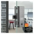 thumbnail image 2 of Door Lock, Smart Lock With Glass Door Biometric Fingerprint Lock For Tuya App Keyless Entry Fingerprint/Password/NFC/Card/Key/App ,Easy to Install, 2 of 6