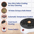 thumbnail image 2 of Maquina electrica StarBlue para hacer Takoyaki Octopus 120V 650W, 2 of 2