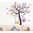 thumbnail image 5 of Vinil Decorativo Infantil Árbol Búhos Columpio Sala Cuarto Dara Baby Syene VinDe176, 5 of 5