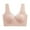 Beige, variant on Bras for Women's Fixed Cup Ice Silk Back Gathered Without Steel Ring Comfortable And Sexy Bra For Sports Sleep on Clearance Black XL
