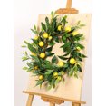 thumbnail image 6 of GadgetVLot 55 cm rattan plastic foam lemon garland home holiday decoration, 6 of 10