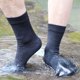 thumbnail image 2 of Calcetines impermeables para exteriores, absorbentes de sudor, transpirables, para deportes de invierno, montañismo, esquí, calcetines impermeables gruesos y cálidos de doble capa para, 2 of 6