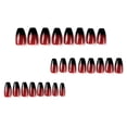 thumbnail image 7 of Coffin Fake Nails Set, 24PCS Removable Press On Nails with Glue, Glossy Reusable Artificial Nails, DIY Nail Art Decoration for Women Wedding Party, 7 of 7