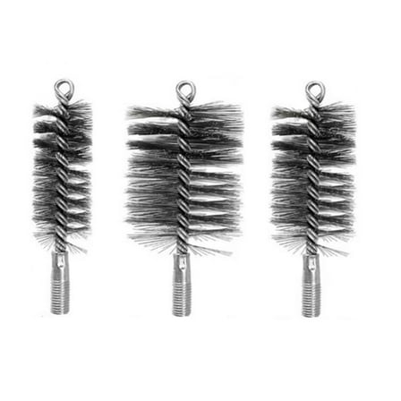 3 Piece Stove Pipe Brush Set Cleaning Chimneys Boiler Brush Chimney Sweep Brush