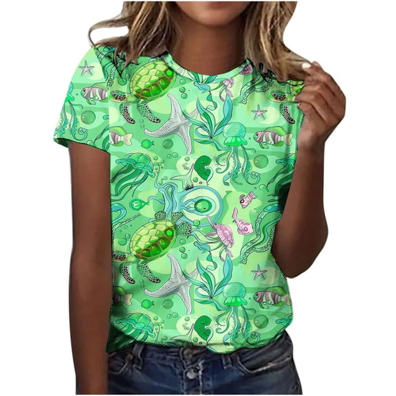My Orders Cute Summer Tops for Women Floral Womens Blouses Dressy Casual Sleeveless Tops For Women 2025 Women Casual Tops Long Sleeve My Orders Placed By Me