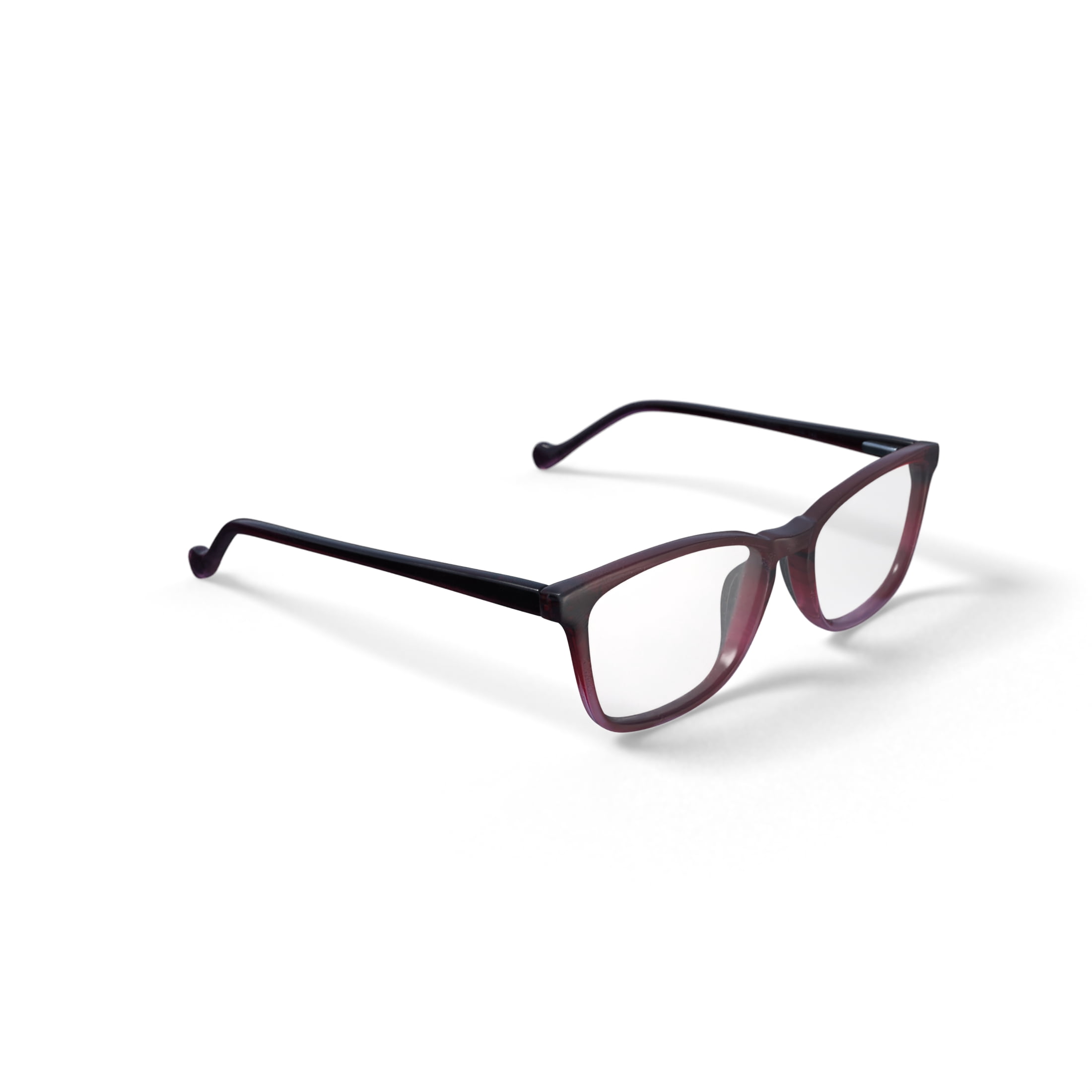 Walmart Women's Nora Square Prescription Eyeglasses with Case, Red/Pink