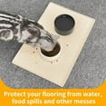 thumbnail image 5 of RUseeN Silicone Pet Placemat for Dog and Cat, Waterproof Non-Slip Pet Feeding Bowl Mats for Food and Water, Small Medium Large Tray Mat Prevent Residues from Spilling to Floor, Beige, 23.6"x 15.7", 5 of 8