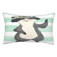 thumbnail image 1 of Balery Cute Raccoon Funda de Cojín Estampada, Regalos para Mujeres, Regalos de Amor para Ella, Regalos para Novia o Esposa, Funda de Almohada-14"x20", 1 of 6