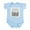 Sky Blue, variant on CafePress - PITTSBURGH Infant Bodysuit - Baby Light Bodysuit, Size Newborn - 24 Months