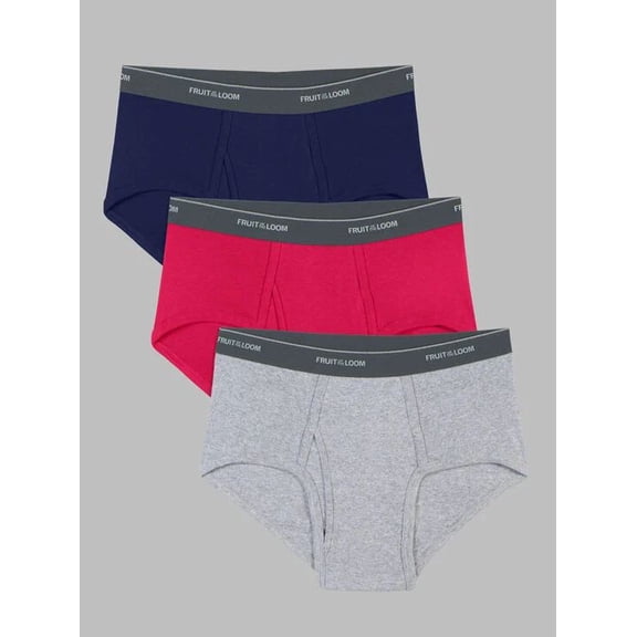 Fruit of the Loom Men's Fashion Brief (4 Pack), Assorted, X-Large