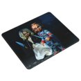 thumbnail image 2 of Alfombrilla de ratón de la novia de Chucky con borde cosido, cómodas alfombrillas con base de goma antideslizante, lavables a granel con tela de licra, para ordenadores y portátiles., 2 of 5
