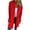 Red-01, variant on Ultrave Women's Zip Up Hoodies Oversized Fleece Long Tunic Sweatshirts Casual Long Sleeve Fall Jacket Coat