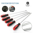 thumbnail image 4 of 1pc 400mm Extra Long Torx Screwdriver, Magnetic Screw Drive, Home Repair Tools, Middle Hole Extended Hexagon Socket Screwdriver, T15, Precision Tool, 4 of 7