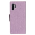 thumbnail image 2 of GSA Denim Flip Wallet Case for Samsung Galaxy Note 10 (6.3") - Purple/Blue, 2 of 4