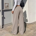thumbnail image 6 of SUNBS Wide Leg Sweatpants for Women High Waisted Drawstring Sweat Pants With Big Patch Pockets., 6 of 9