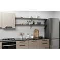 thumbnail image 5 of AmGood 12 in. x 72 in. Stainless Steel Wall Shelf | NSF Certified | Appliance & Equipment Metal Shelving | Kitchen, Restaurant, Garage, Laundry, Utility Room, 5 of 8