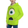 thumbnail image 6 of Monster Inc Girls Boys Graphic Hooded Sweatshirt Sizes 7-20 Pullover Sweatshirt Monster Inc Merch Gifts for Kids Teens, 6 of 7