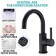 thumbnail image 3 of BRILLAR Grifo de baño giratorio 360 negro mate - Caño alto para baño o cocina pequeña, 3 of 5