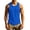 Royal Blue, variant on Mens Tank Top Relaxed Athletic Fit Sleeveless Quick Dry Lightweight Mesh Fitness Wear Royal Blue XL