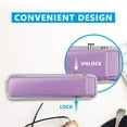 thumbnail image 4 of Single Hole Punch, 1/4 Inch Handheld Puncher with 20 Sheet Capacity, Non-Slip Base for Paper Crafting and Office Use, Purple, 4 of 7
