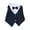 Navy Blue, variant on Happy Date Dog Shirt Pet Tuxedo Clothes, Suit Bow Tie Costumes, Dogs Formal Apparel Outfit with Blue Tie, Puppy Prince Wedding Bow Tie Gentleman Jacket for Small Medium Dogs Cats, Cosplay