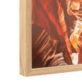 thumbnail image 3 of ArtToFrames 20" x 24" Hickory Wood Picture Frame, 20x24 inch Brown Wood Poster Frame (WOM-4882), 2 Pack, 3 of 7