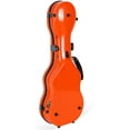 thumbnail image 4 of Crossrock 23" Deluxe Portable Concert Ukulele Hard Case Fiberglass with Backpack Strap, 4 of 6