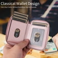thumbnail image 6 of ELEHOLD for MagSafe Wallet,2024 Newest Wallet Zipper Card Holder RFID Blocking,Detachable Magnetic Wallet for iPhone 15/14/13/12/Phone Cases with Magnetic Suction/Phones with Magnetic Rings,Rosegold, 6 of 7