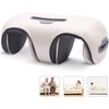 VANI Heating Vibration Massager,Portable Rechargeable Electric Air Pressure for Joint Pain Relief,White