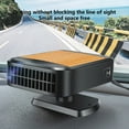 thumbnail image 6 of JLFNYA Space Heater,Portable Car Heater 2 in 1 12V High Power Fast Heating & Cooling Fan Defrost Defogger,Portable Heater for Automobile Windscreen Defog & Keeping Warm, 6 of 8