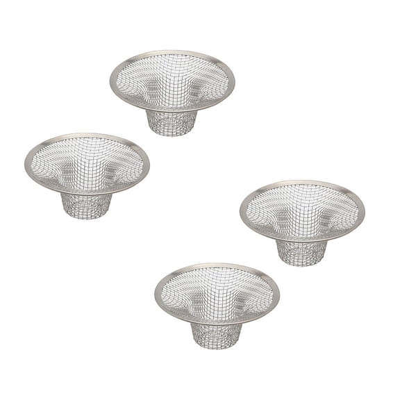 2Pack 2Pcs Hair Catcher Shower Drain Sink Strainer Hair Stopper For Kitchen Bathroom Drain Cover Strainers Home Decor