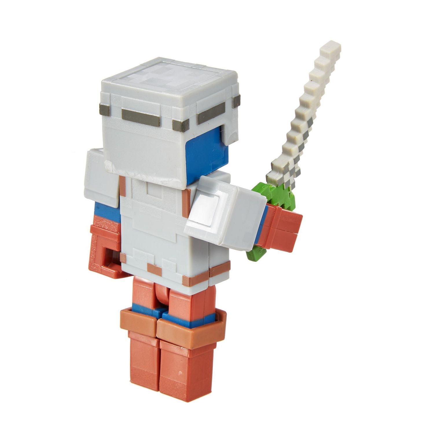 Coffre de combat ​Minecraft Dungeons avec figurine, arme et accessoires
