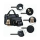 thumbnail image 2 of Set 4 Bolsas Mujer Moda Dama Crossbody Cosmetiquera Correa NEGRA Lab.G  Set 4 Bolsas, 2 of 4