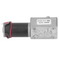 thumbnail image 1 of Motor con engranaje CC, rotación inversa hacia adelante, bloqueo automático, bobina de latón de aleación de aluminio, Motor de reducción de velocidad de eje único DC24V 200RPM, 1 of 14