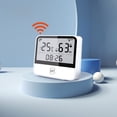 thumbnail image 1 of Sensor de temperatura y humedad inteligente WIFI para interiores y hogares Aplicación de teléfono móvil de alta precisión Enlace inteligente en tiempo real, 1 of 2