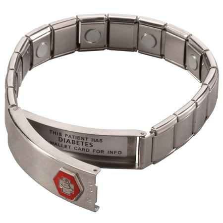 Medical ID Bracelet with Magnets