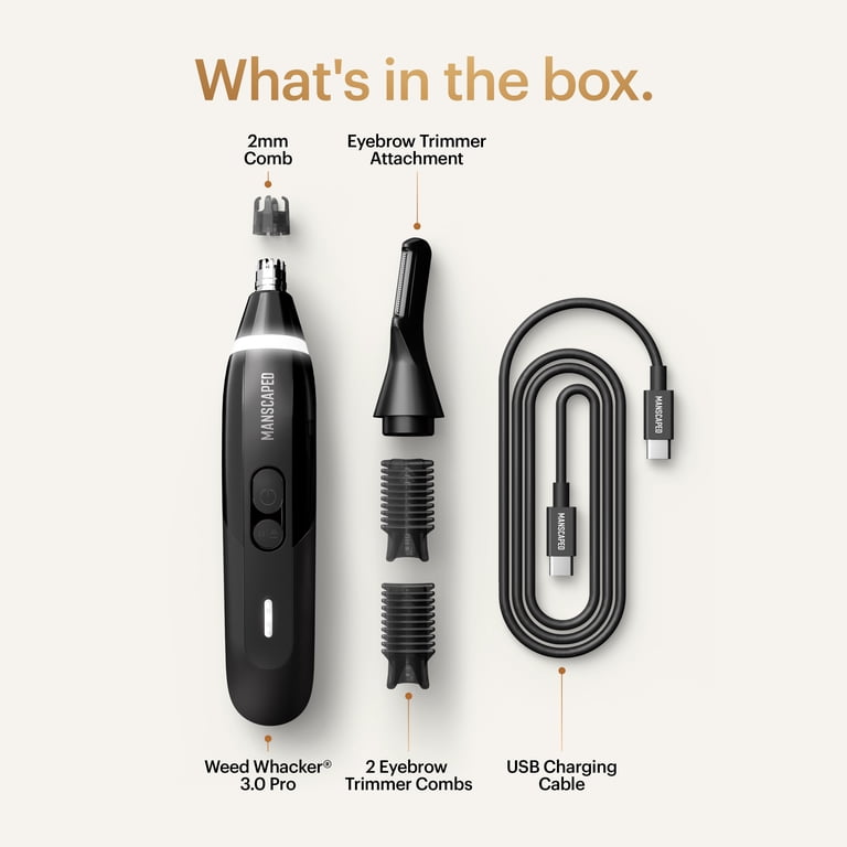 MANSCAPED Weed Whacker 3.0 Pro Nose & Ear Trimmer photo 8