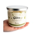 thumbnail image 3 of Gardenia Scented 3 Wick Candle - All Natural - Made with 100% Responsibly Sourced Soy and Essential Fragrance Oils - Phthalate & Paraffin Free, Vegan, Non-Toxic, 3 of 5