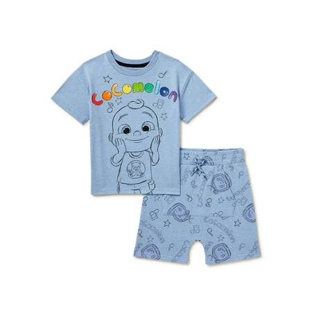 

Cocomelon Toddler Boys T-Shirt and Shorts 2-Piece Set Sizes 12 Months-5T