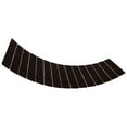 thumbnail image 4 of 15 Pcs Stair Treads Non Slip Soft Dirt Resistant European Style Pattern Stair Tread Mat CarpetBrown European Embossing, 4 of 5