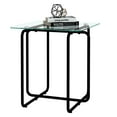 thumbnail image 3 of Modern Tempered Glass Coffee Table End Table Side Table for Living Room,bedroom, Transparent, 3 of 7