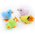 thumbnail image 3 of Miangastore 8 Pcs Jouet Poulet à Remonter Jouets Poussin Sautant Jouets en Forme de Poussins Jouet pour Animaux, 3 of 8